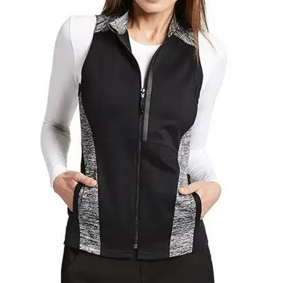 Grey's Anatomy Tops Greys Anatomy Impact Contrast Panel Gray Black